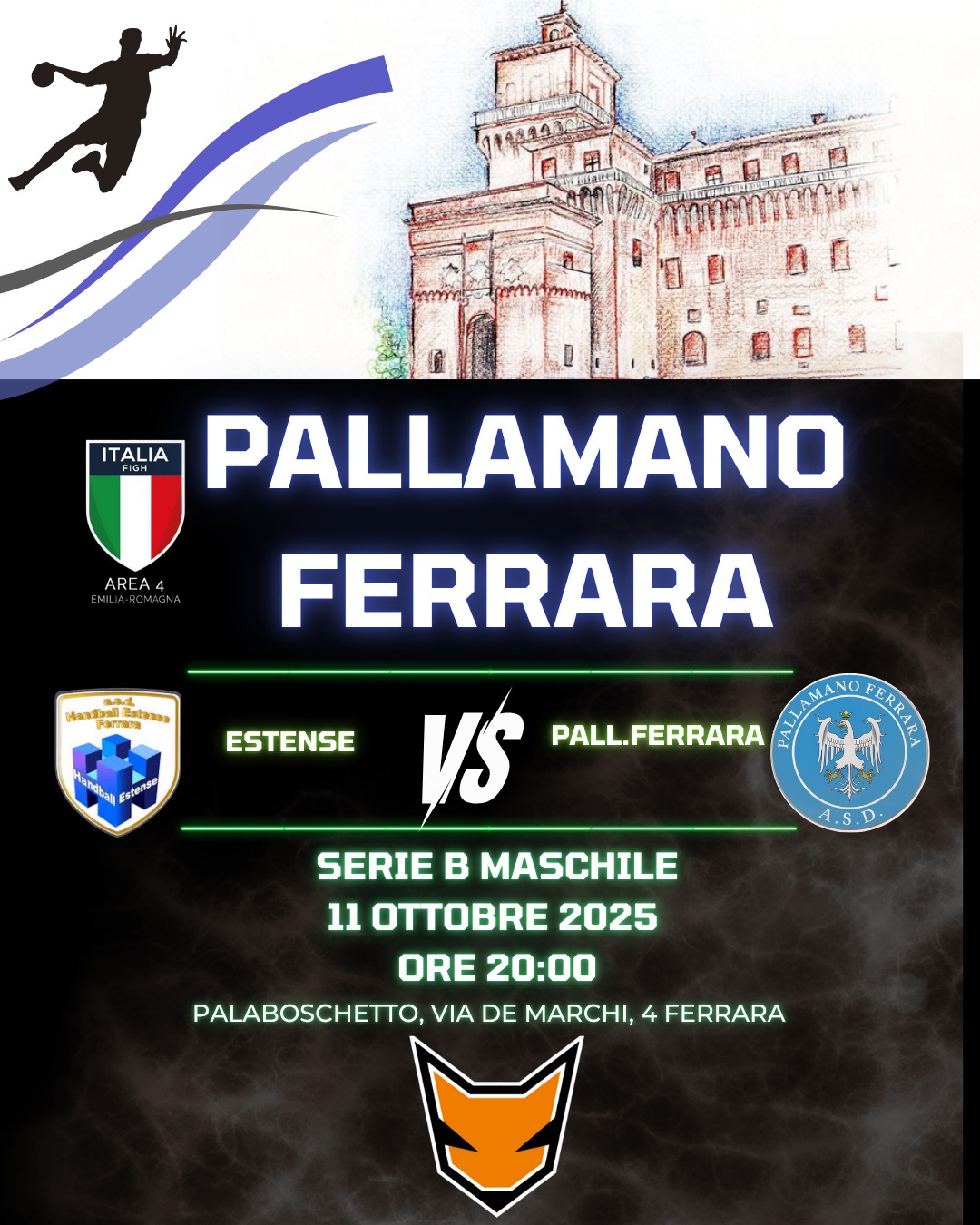 Per Pallamano Ferrara è subito derby